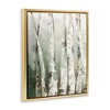 Stupell Industries Birch Green Forest Floating Frame Canvas Art, Gold, 25" x 31" - 2 of 4