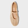 Women's Celia Mesh Mary Jane Espadrille Flat with Memory Foam Insole - Universal Thread™ Tan - 3 of 4