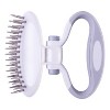 Chery Life Swivel Travel Dual-Rowed Grooming Undercoat Pet Rake - 4 of 4