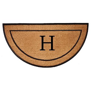 Calloway Mills 106573672H The General Monogram Doormat, 24" x 36", Letter H - 1 of 1