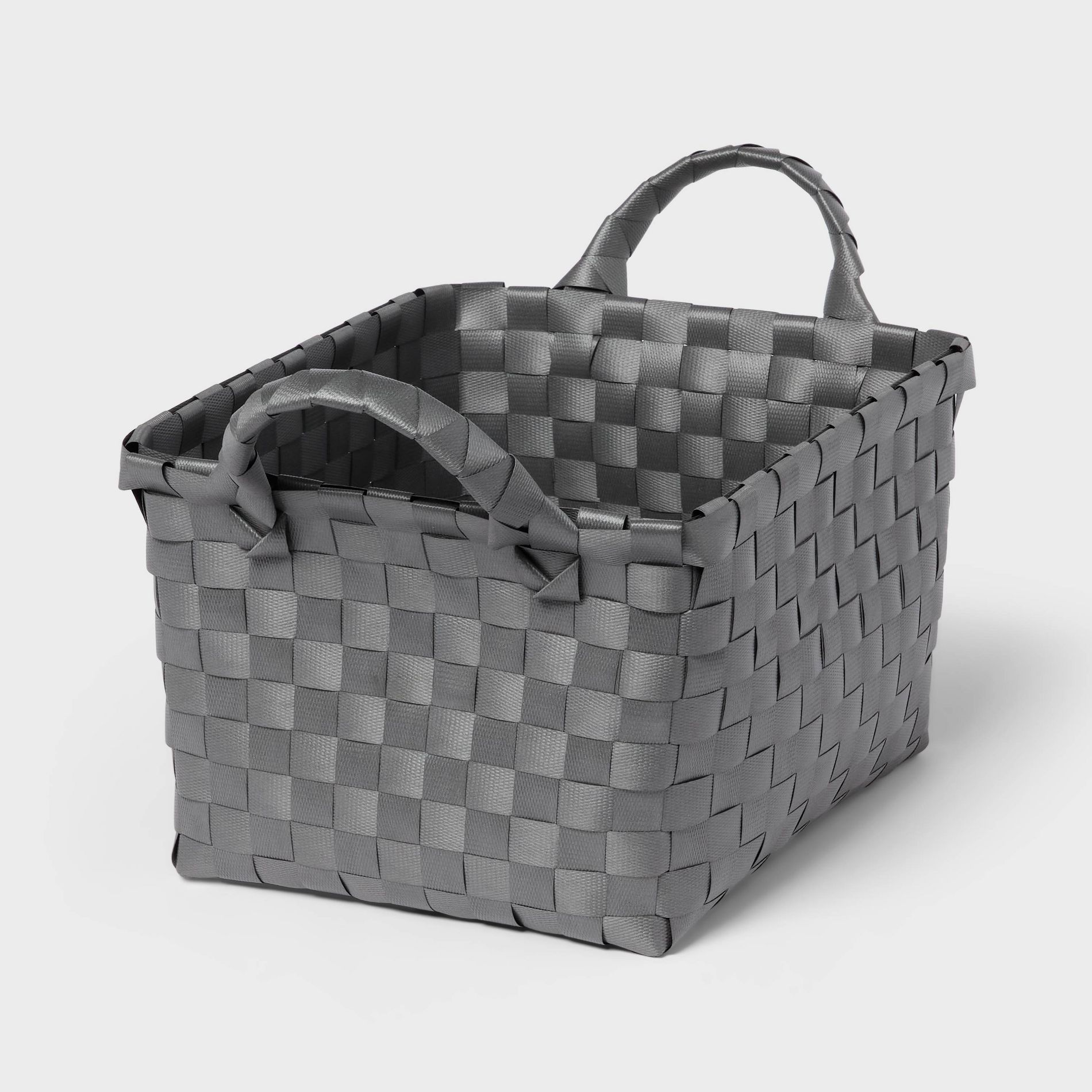 Woven Plastic Basket Small - Brightroom™