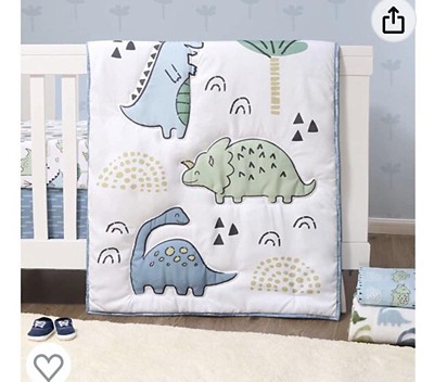 Crib best sale dinosaur bedding