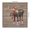 Amanti Art Warm in the Wilderness Moose by Tara Reed Canvas Wall Art Print Framed 22-in. W x 22-in. H. - 3 of 4