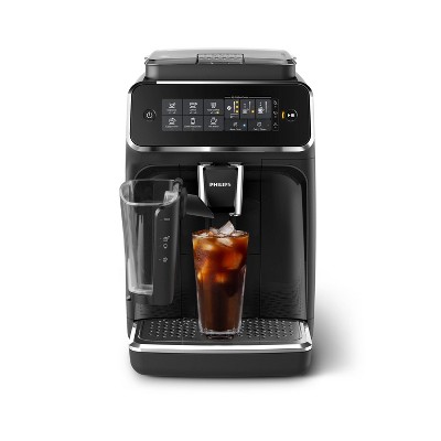 GE Profile Black Semi-Automatic Espresso Machine with Grinder and Frother +  Reviews