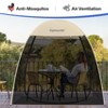 EighteenTek Pod All Weather Sports Tent Shelter Screen House Room Pop Up Gazebo Outdoor Camping Canopy Tent Sun Shade Shelter Mesh Walls Not - 3 of 4