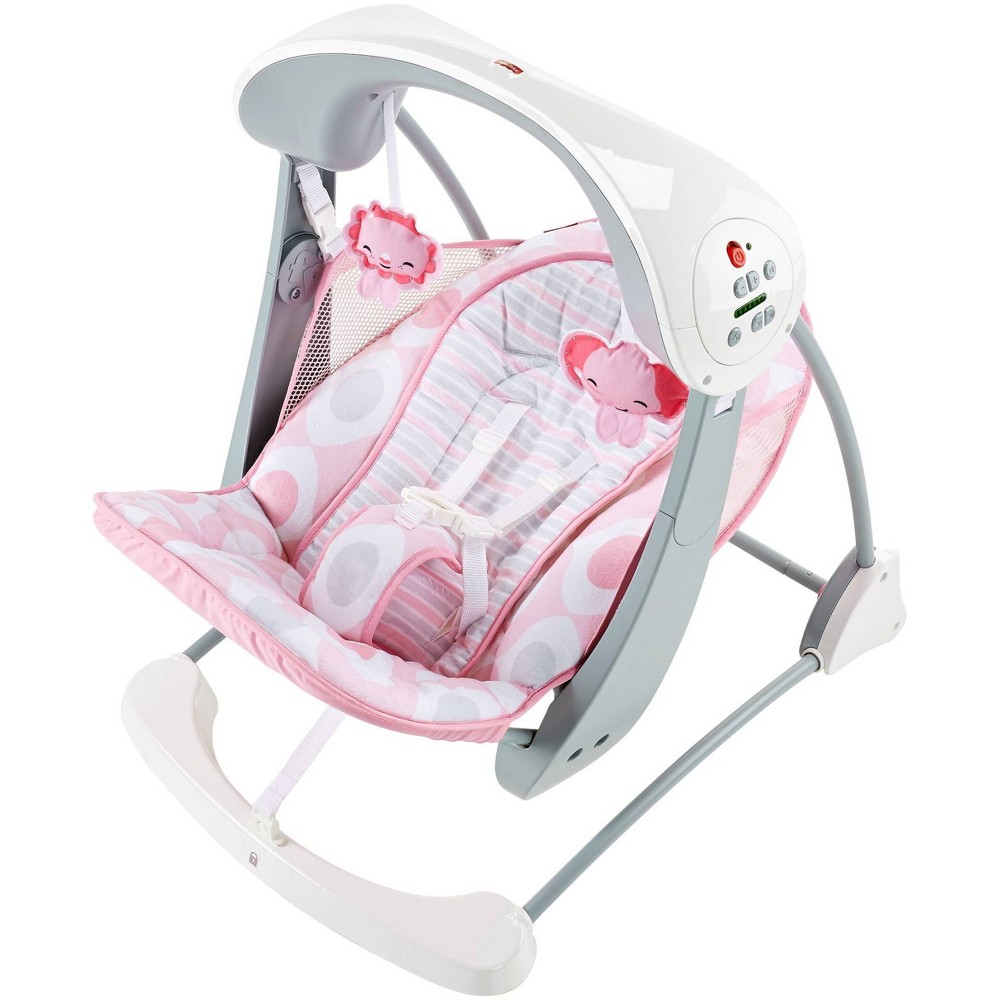 UPC 887961163452 product image for Fisher Price Take Along Deluxe Swing - Pink | upcitemdb.com