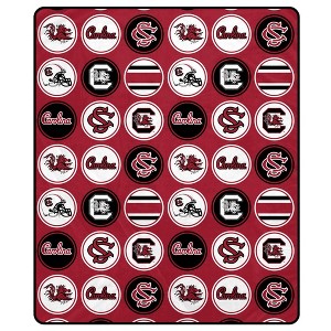 NCAA South Carolina Gamecocks 50"x60" Holiday Blanket - 1 of 1