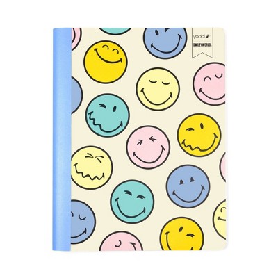 Yoobi SmileyWorld Composition Books 7.5"x9.75" Wide Ruled Multicolor Smiley
