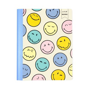 Yoobi SmileyWorld Composition Books 7.5"x9.75" Wide Ruled Multicolor Smiley - 1 of 4