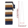 INSPIRE CHIC Men's Knitted Striped Skinny Neckties - 2 of 4