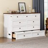 Sapphtopaz Solid Pine Murphy Bed Frame, Space-Saving Bed Chest with Large Storage Drawer for Home Offices, Small Rooms & Urban Dwellers - 4 of 4