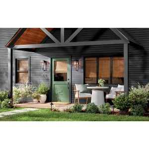 Kichler Lighting Hone 1 - Light Wall Light in  Textured Black - 1 of 4