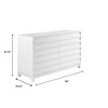 NicBex 6 Drawers Dresser for Bedroom,Chest of Drawers with  Channel Pulls Design,Modern Freestanding Dresser,Storage Dressers for Bedroom - 3 of 4