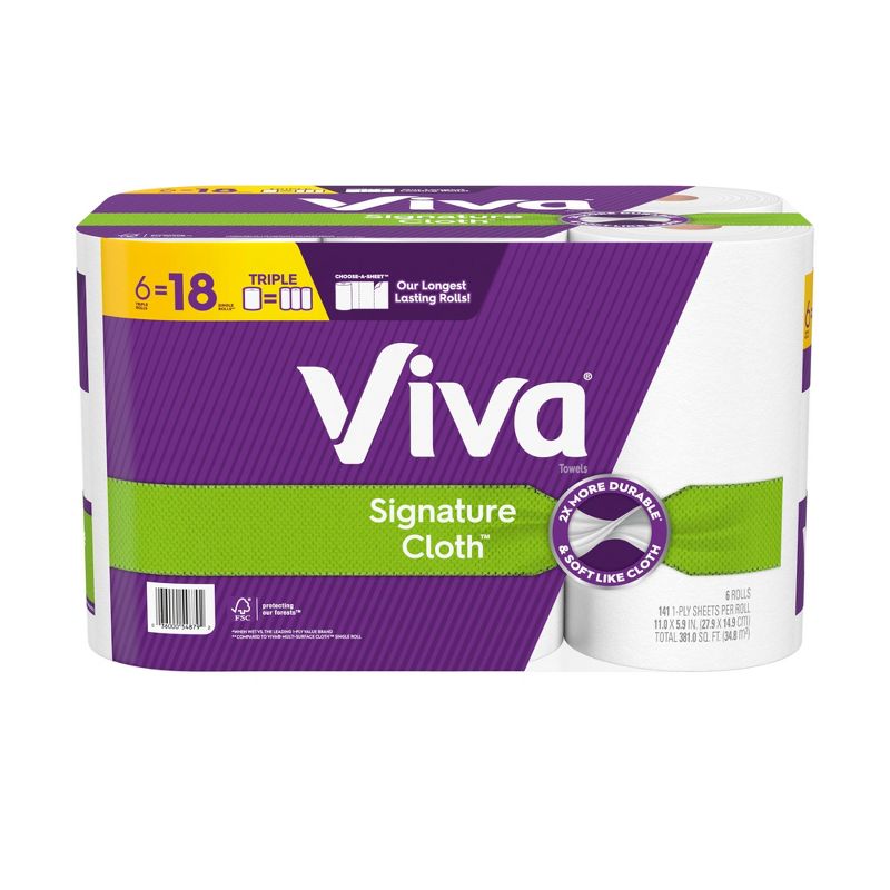 Viva Signature Cloth Choose-A-Sheet Paper Towels, 3 of 18
