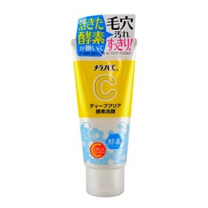 Rohto Mentholatum CC Vitamin C Deep Clear Enzyme Face Wash 4.58 oz - Deeply purify, visibly brighten, and reset your glow—daily - 1 of 4
