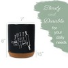 Elanze Designs Roll With It Black X-Large Cork Bottom Kitchen Utensil Holder - 2 of 4