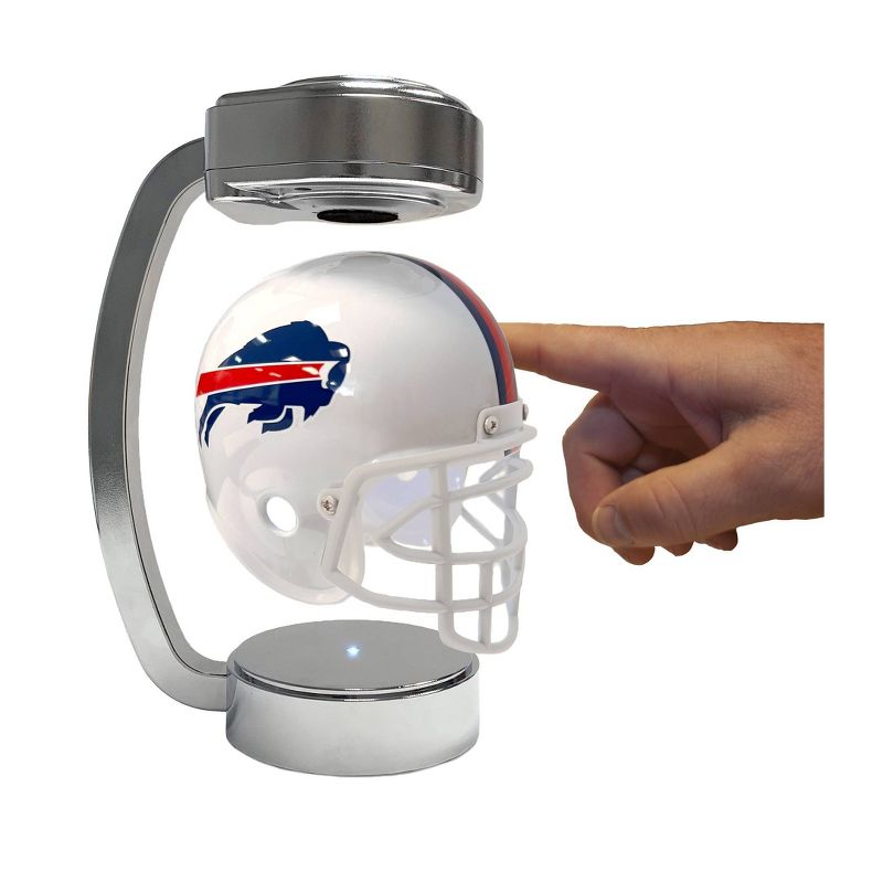 NFL Buffalo Bills Chrome Mini Hover Helmet Sports Memorabilia, 2 of 3