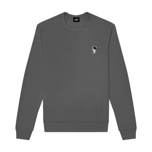 Dalix Astronaut Embroidered Crewneck Fleece Sweatshirt Pullover Mens - 1 of 4