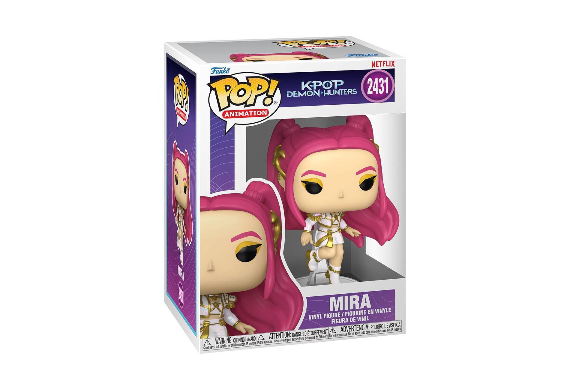Funko POP! Animation: KPOP Demon Hunters Mira Vinyl Figure #2431