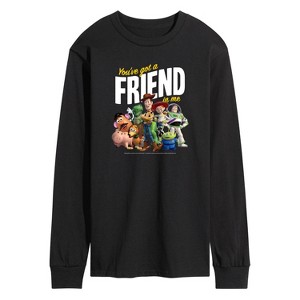 Men's - Disney - You've Got A Friend In Me Long Sleeve Graphic T-Shirt - 1 of 4