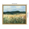 Amanti Art Pastel Wildflower Field II by Ethan Harper Framed Canvas Wall Art - 4 of 4