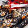 Anna-Kaci Women's Floral Print Satin Scarf with Elegant Design 27.5×27.5 Inches - 4 of 4