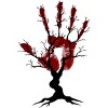 Junior's Design By Humans Halloween Tree By aisenArt T-Shirt - 2 of 3