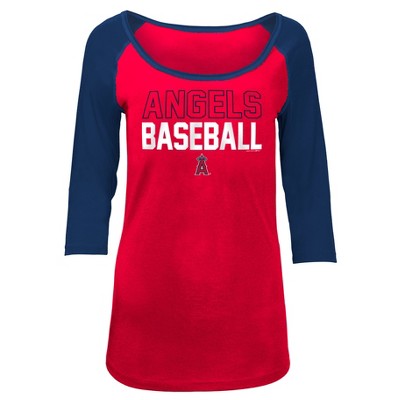 angels baseball women's jersey