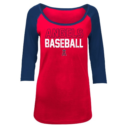 Mlb Los Angeles Angels Women's Play Ball Fashion Jersey : Target