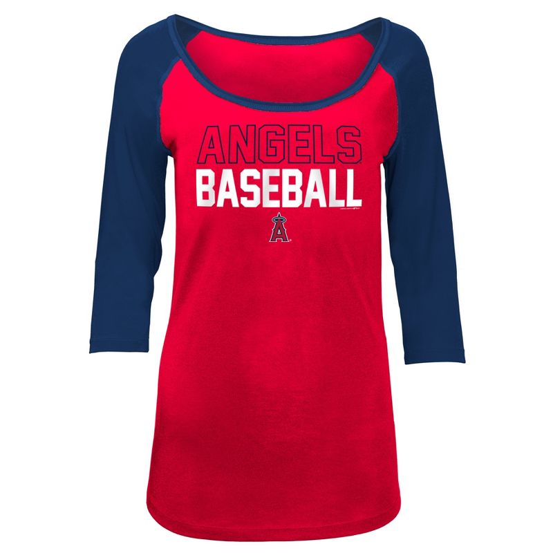 MLB Los Angeles Angels Women's Play Ball Fashion Jersey, 1 of 2