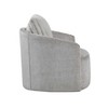 CAVINAS Chenille Swivel Accent Chair with Curved Backrest and Back Pillow,Modern Upholstered Living Room Chairs,Reading Chairs for Living Room - 4 of 4