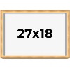PosterPalooza | Minimalist Shadow Box Brown Picture Frame - UV Acrylic, Backing Board, Hanging Hardware - 2 of 4