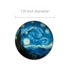 Wrapables Crystal Glass Magnets, Refrigerator Magnets for Office Whiteboards, Cabinets, Lockers (Set of 12), Famous Paintings - 2 of 4