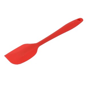 Unique Bargains Kitchen Decorating Mixing Cake Spatula Scraper Red 1 Pc - 1 of 3