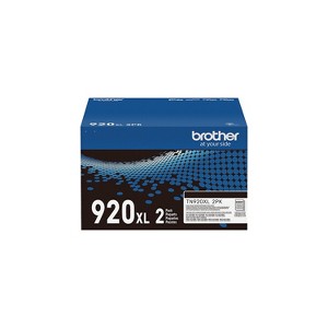 Brother TN920XL Black High Yield Toner Cartridge 2/Pack (TN920XL2PK) - 1 of 4