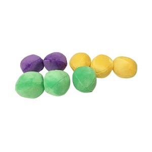 Midlee Squeaky and Crinkley Plush Dog Balls (Refill for Midlee Hide a Ball) - 1 of 4