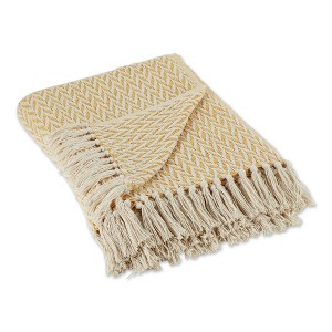 50"x60" Zig-Zag Throw Blanket - Design Imports - 1 of 4