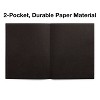Staples 2-Pocket Folders Black 10/Pack (13376-CC) - 3 of 4