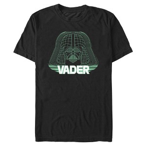 Mens Star Wars Futuristic Vader Helmet T Shirt - 1 of 4
