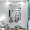 Keonjinn Framed Wall Mirror, Modern Rectangular Bathroom Vanity Mirror, Wall Mounted - 2 of 4