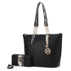 MKF Collection Ximena Women’s Tote Bag with matching Wristlet Wallet by Mia K - 1 of 4
