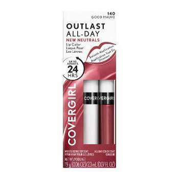 COVERGIRL Outlast All Day Lip Color with Top Coat Lipgloss - 0.07 fl oz