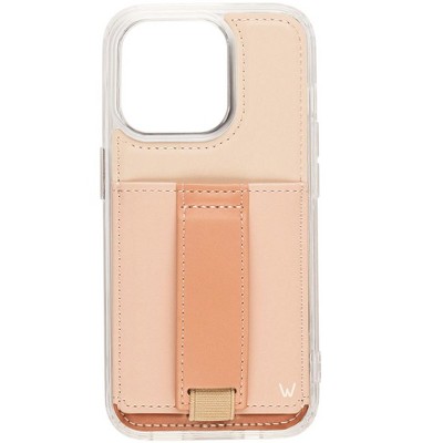 Walli Cases Creamsicle Color Block Phone Case with Wallet and Finger Strap