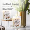 Magnificent 101 Set of 3 Long-Lasting Palo Santo Smudge Candles | 10.5 Oz - 42-Hour Burn | Made with Soy Wax and Herb - 4 of 4
