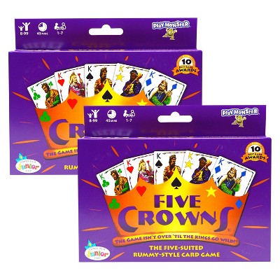 Playmonster® Five Crowns® Game, Pack Of 2 : Target