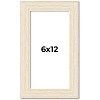PosterPalooza | 6x12 Wide Barnwood Picture Frame, UV Acrylic, 6 Finishes - Grey, Brown, White, and Black - 2 of 4