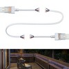 Armacost Lighting 5 Pin RGB+W IP67 LED Strip Light 6 in Tape to Tape Connector 2pk Light Accessory - 4 of 4