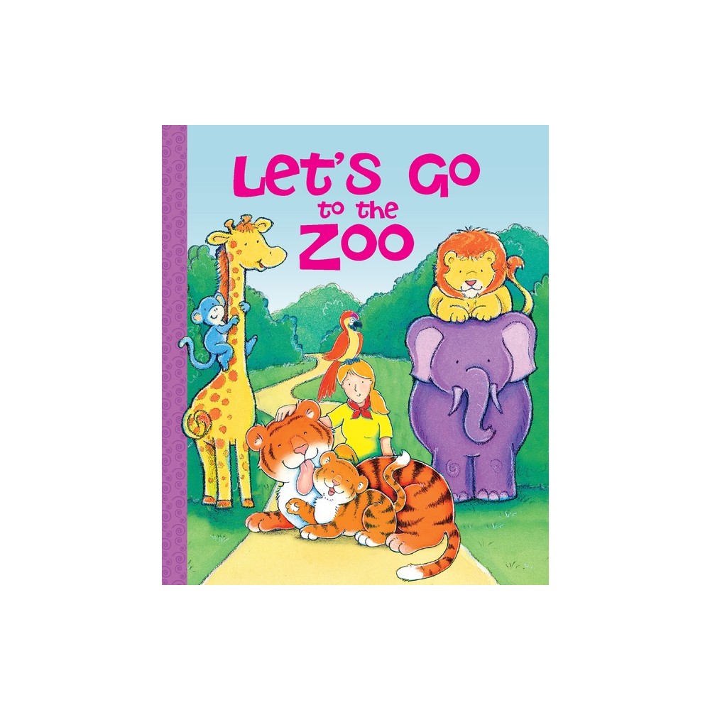 Let's Go to the Zoo - by Lisa Harkrader (Board Book)