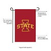 Iowa State University Garden Applique Flag- 12.5 x 18 Inches Outdoor Sports Decor for Homes and Gardens - 3 of 4