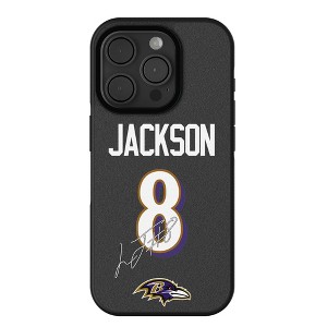 Keyscaper NFL Baltimore Ravens Players Game Tactic Bump Cell Phone Case for Apple iPhone - 1 of 4